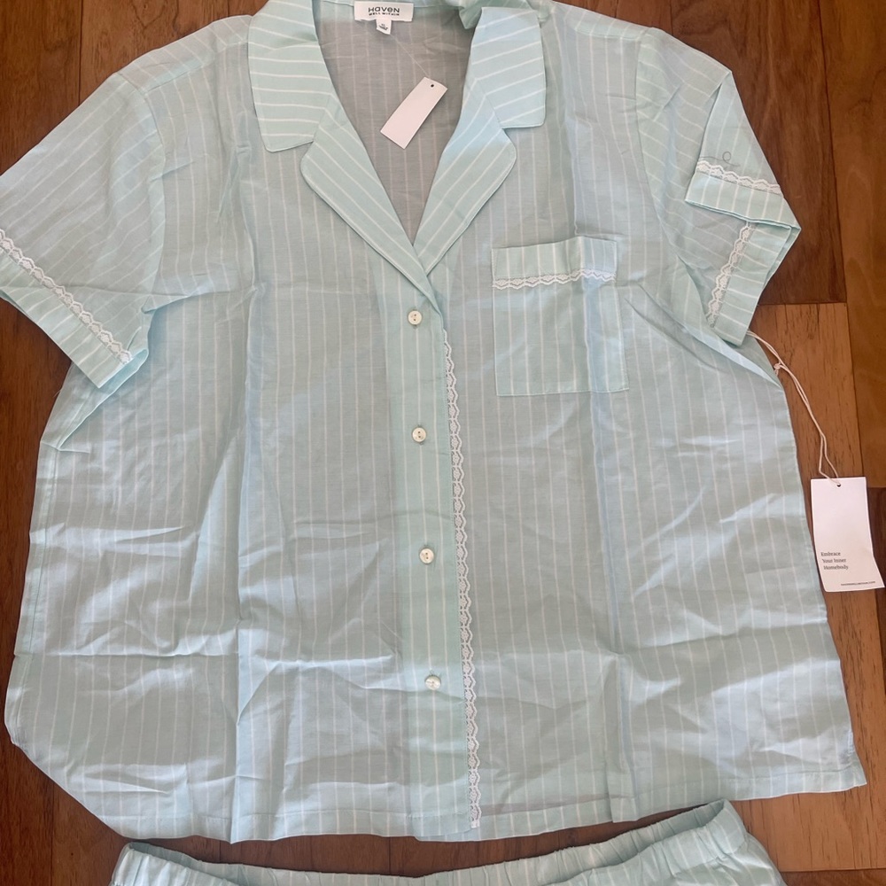 Haven pajama set sz. XL new with tags